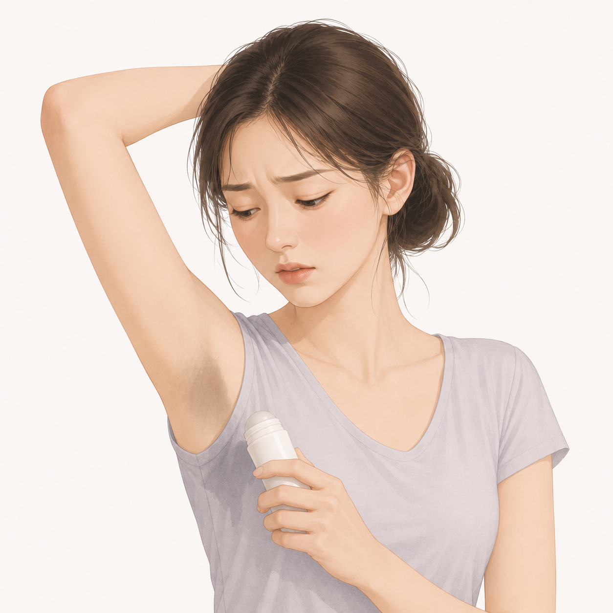 Daily underarm care